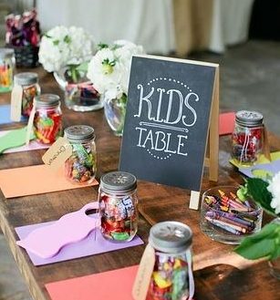mesa para los niños en bodas cantuc tocados